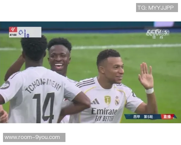 皇马半场领先摩纳哥2-0姆巴佩开场进球维尼修斯助攻双响